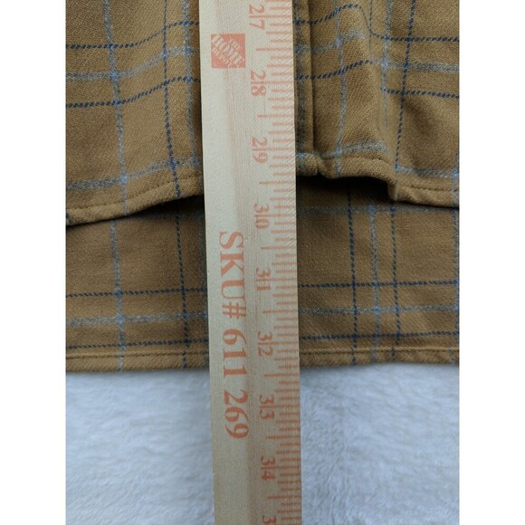 Pendleton "Lodge" 100% Virgin Wool Long Sleeve Button Up Flannel Plaid Mens XL - Picture 9 of 12